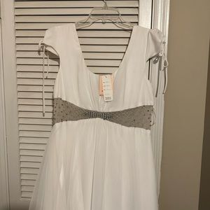 Wedding/ Prom/ Pageant Dress Size 14 Chiffon